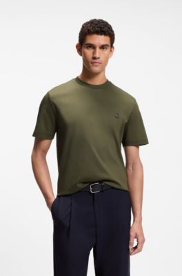 Camiseta de algod&oacute;n mercerizado con monograma Double&nbsp;B, Cal