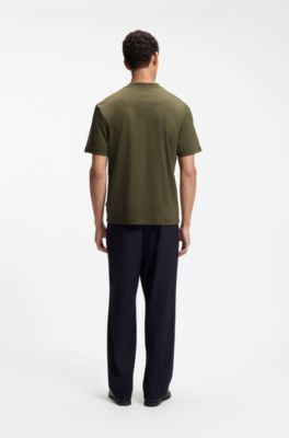 Camiseta de algod&oacute;n mercerizado con monograma Double&nbsp;B, Cal