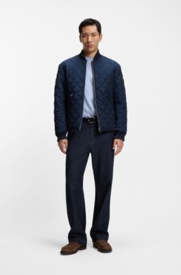 Mercerized-cotton T-shirt with Double B monogram, Light Purple