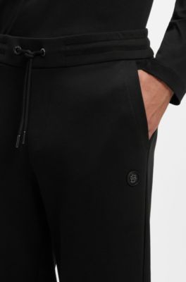 Regular-fit pants , Black