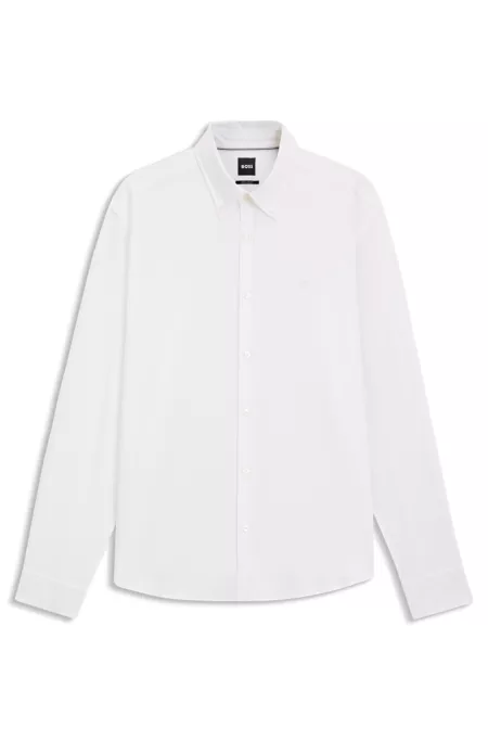 Regular-fit shirt in Oxford cotton