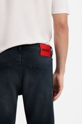 Jeans extra slim fit de denim el&aacute;stico azul oscuro, Azul oscuro