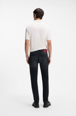 Jeans extra slim fit de denim el&aacute;stico azul oscuro, Azul oscuro