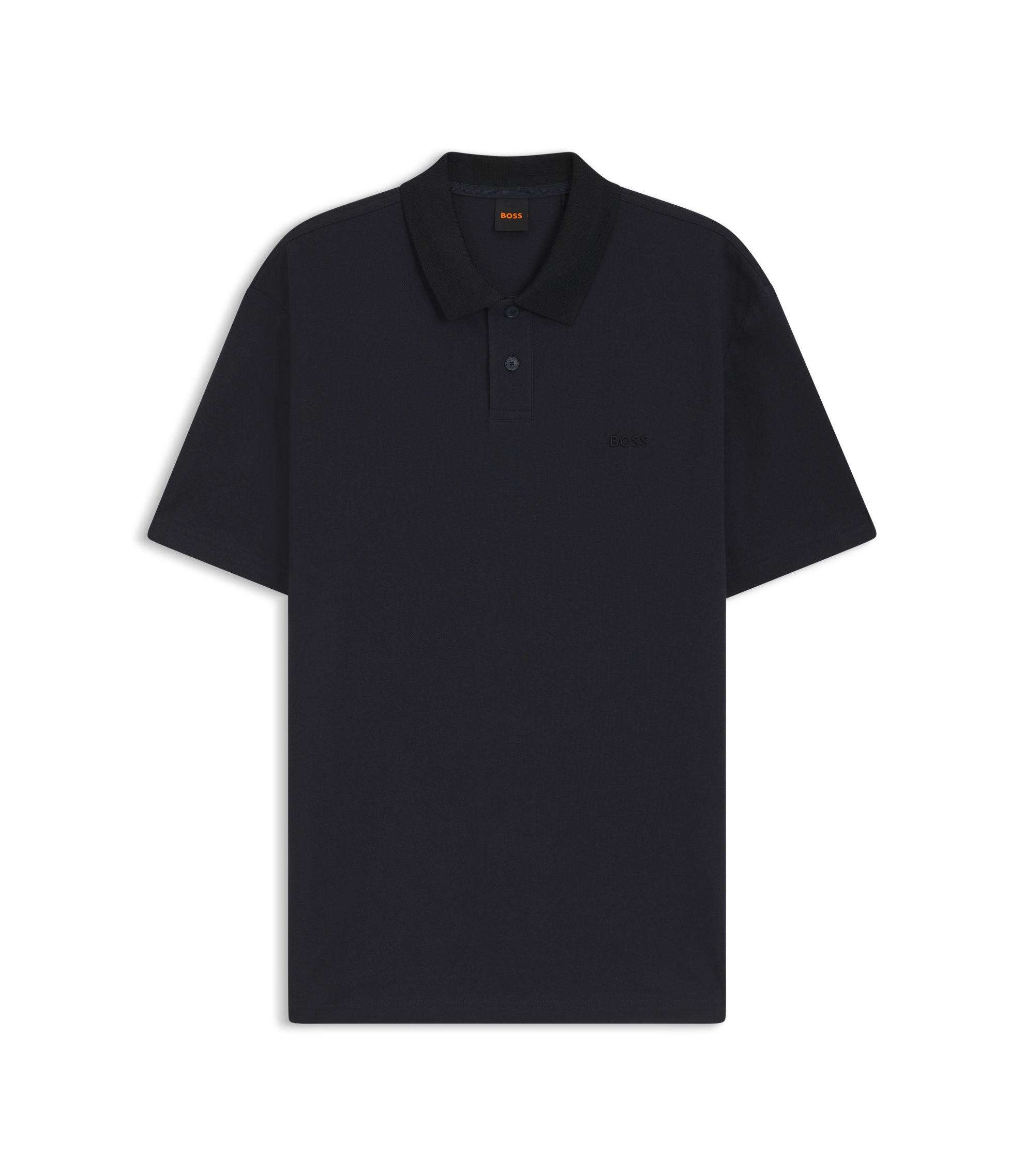 Hugo Boss Black And White Shirt Tee Shirt Long Sleeve 50506365 Black