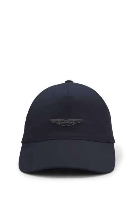 BOSS x ASTON MARTIN water-repellent cap with wing rivet