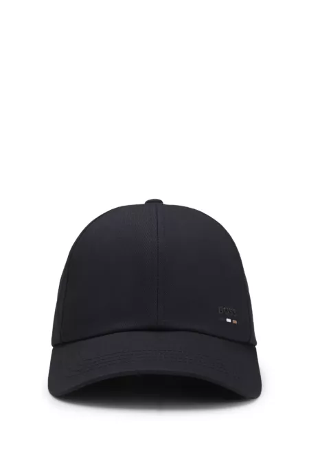 Cotton-twill cap with UV protection