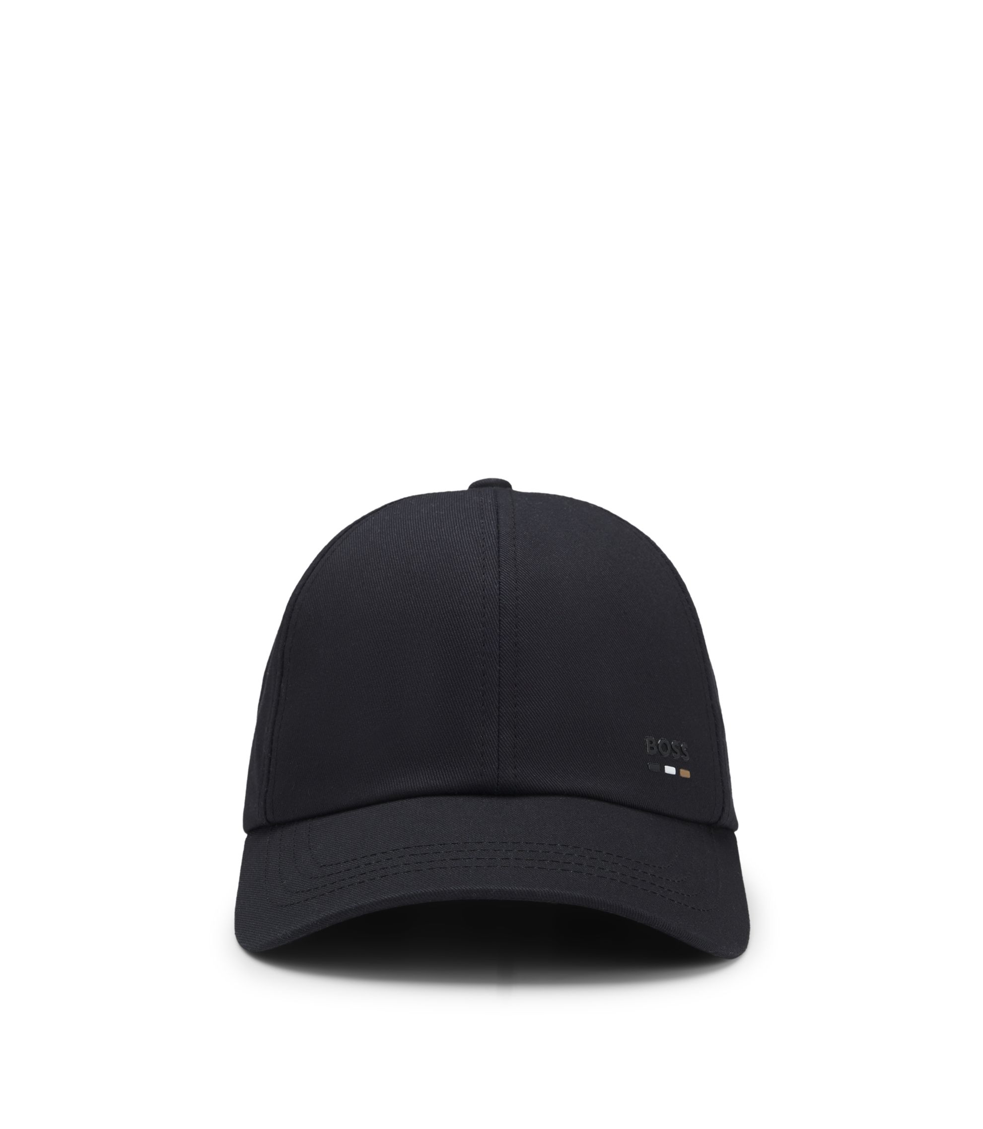 BOSS - Cotton-twill cap with UV protection - Black