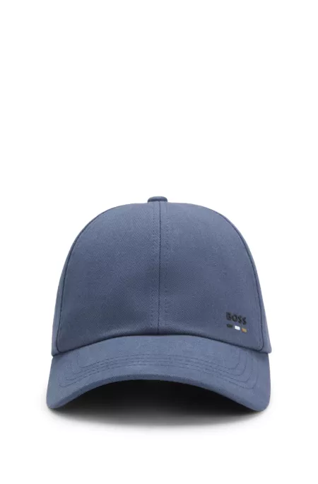 Cotton-twill cap with UV protection