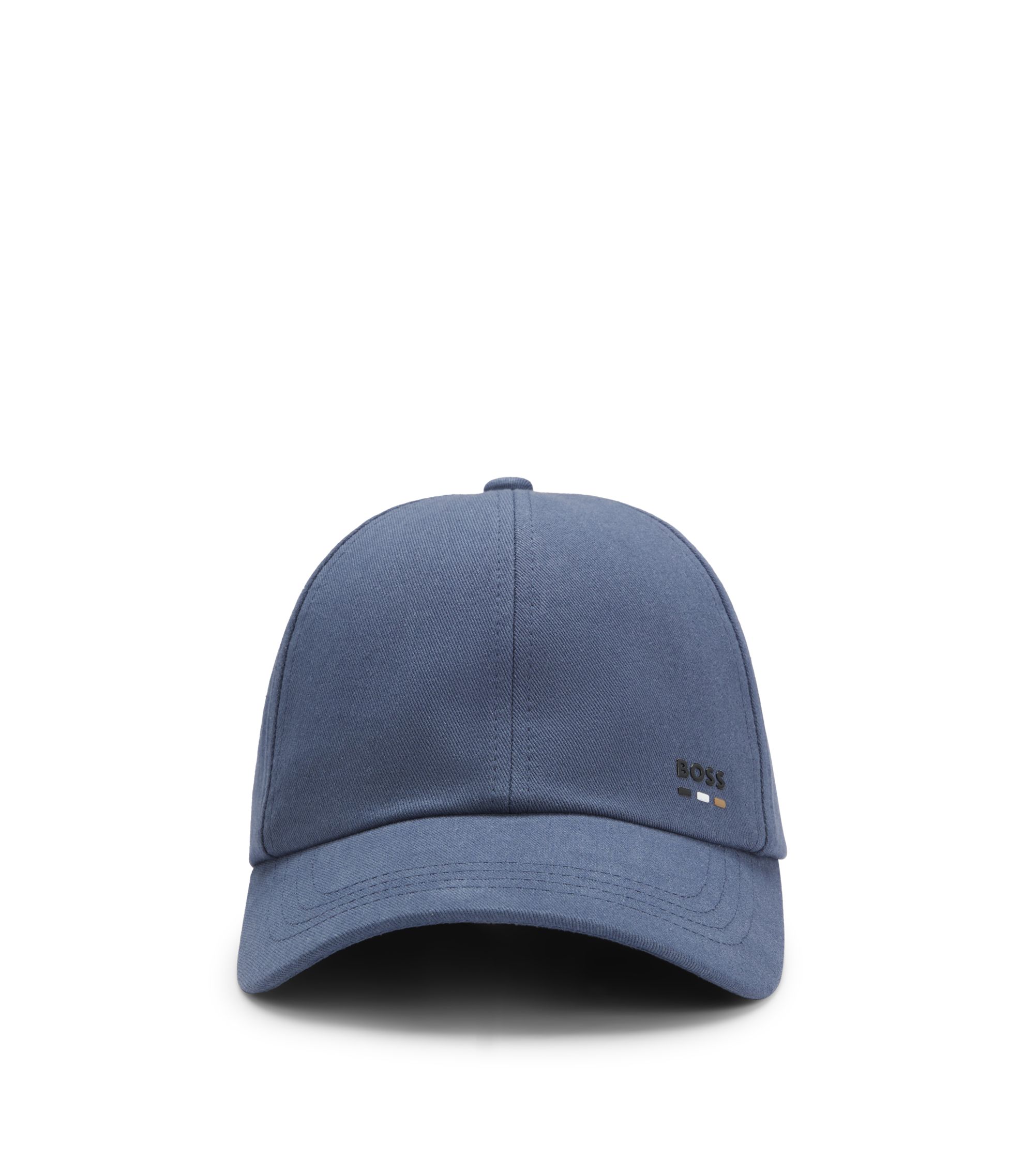 HUGO BOSS / コットン カバーオール BOSS - Cotton-twill cap with UV protection - Light Blue