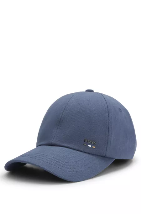Cotton-twill cap with UV protection