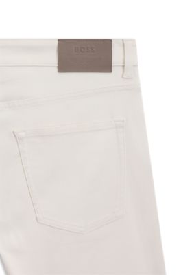 BOSS x ASTON MARTIN slim-fit jeans, White
