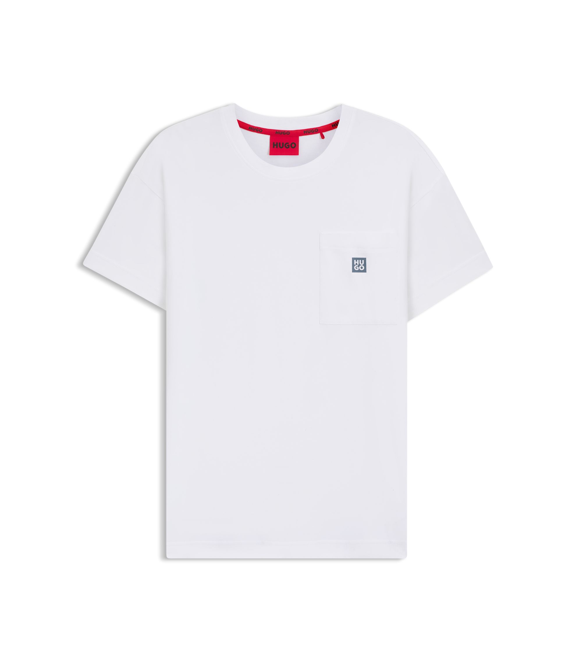 T-shirt Uomo HUGO BOSS Bianca - Manica Corta, Modello DIRIDUMTI 50522134101