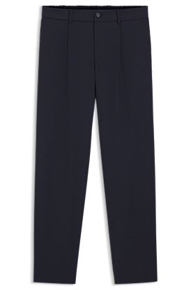 Pantalon Tapered en tissu stretch lavable en machine