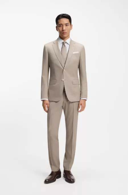 Derby shoes in smooth leather