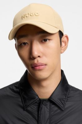 Oversized-fit overshirt in ripstop fabric, Black