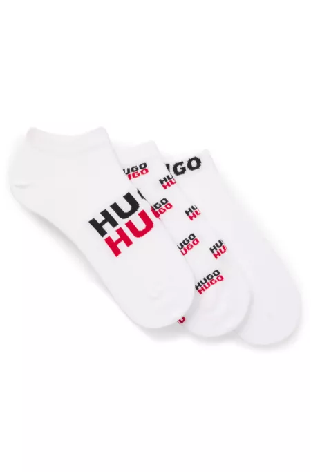 Three-pack of ankle-length socks