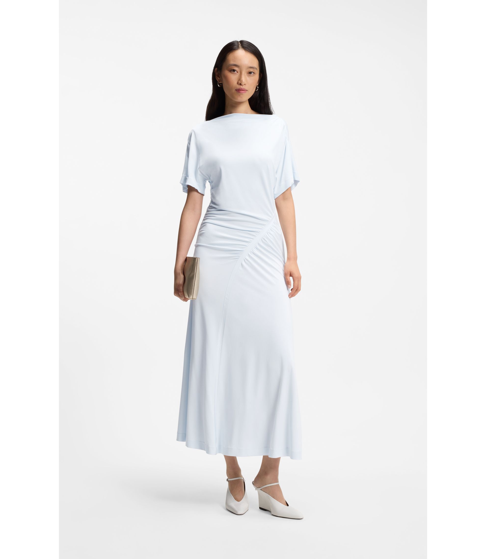 hugo boss jersey dress HUGO BOSS