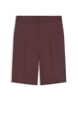 Relaxed-fit shorts in a linen blend