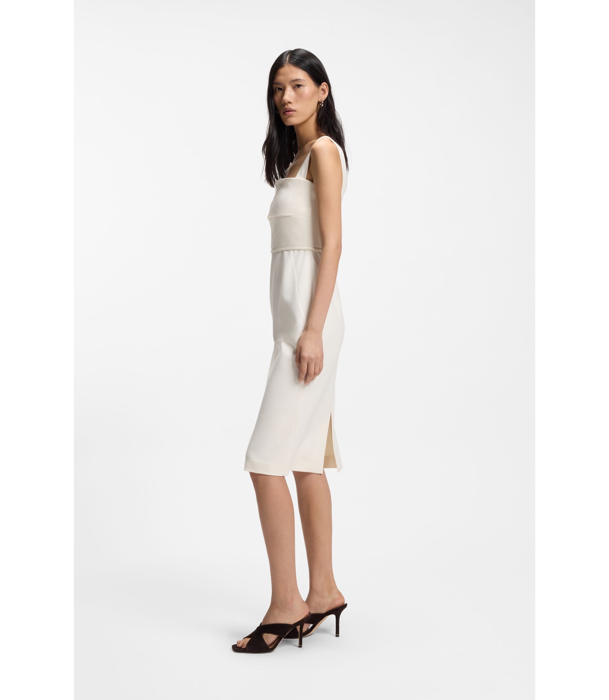 hugo boss jersey dress HUGO BOSS