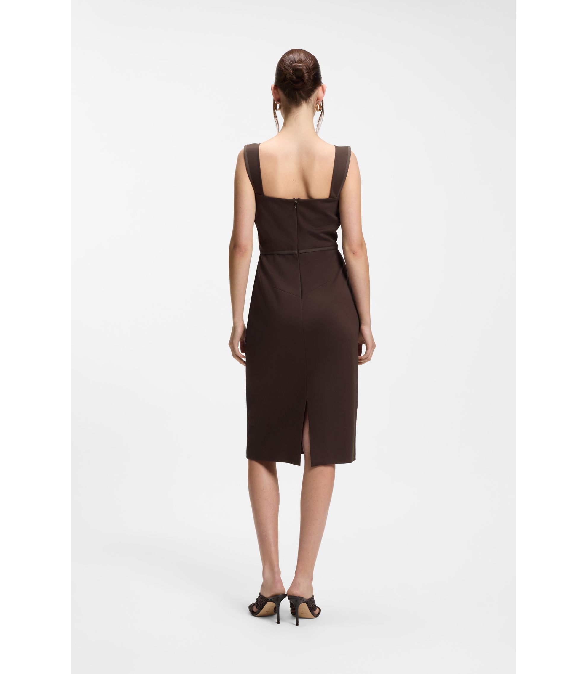 hugo boss jersey dress HUGO BOSS