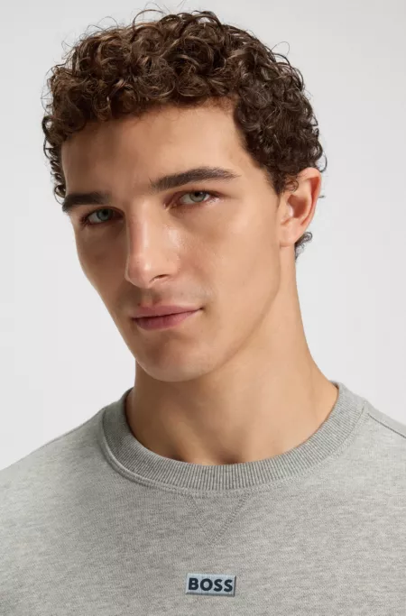 BOSS x DALLAS COWBOYS sweatshirt with helmet graphic