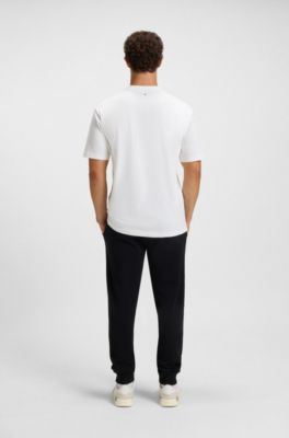 Camiseta BOSS x DALLAS COWBOYS con gr&aacute;fico de casco, Blanco