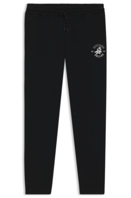 BOSS x DALLAS COWBOYS tracksuit bottoms with alternative logo, Black