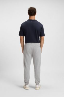 BOSS x DALLAS COWBOYS tracksuit bottoms with alternative logo, Silver