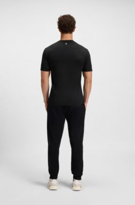 T-shirt avec logo revisit&eacute; BOSS&nbsp;x&nbsp;DALLAS&nbsp;COWBOYS, Noir