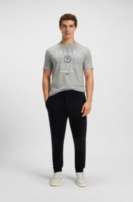 BOSS x DALLAS COWBOYS T-shirt with alternative logo, Silver
