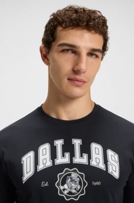 BOSS x DALLAS COWBOYS T-shirt with alternative logo, Dark Blue