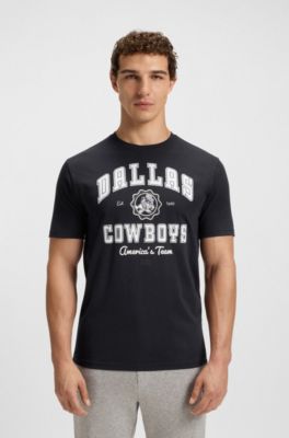 Camiseta BOSS x DALLAS COWBOYS con logo alternativo, Azul oscuro