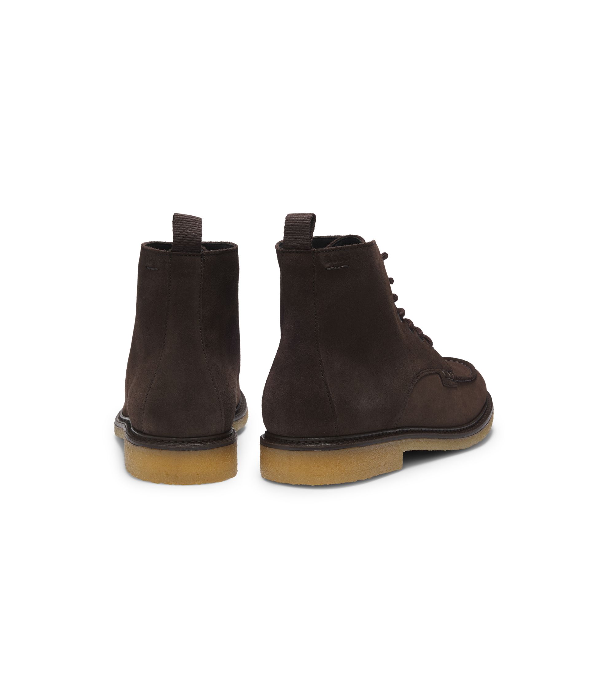 Boss Boots Hugo Boss Tunley Halb Brown Lace Up Chukka Suede HUGO BOSS BOOTS . SIZE 44 EURO 11 (44) | Mercari main image 3