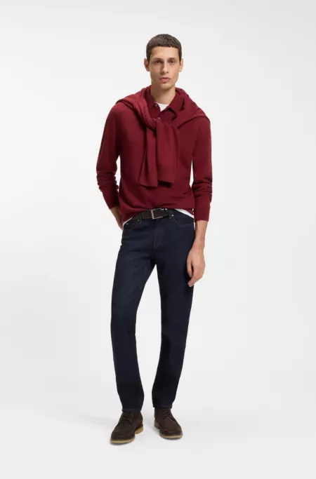 Crepe-outsole half boots in suede