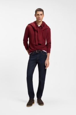 Bottines en cuir su&eacute;d&eacute; avec semelle ext&eacute;rieure en cr&ecirc;pe, Marron fonc&eacute;