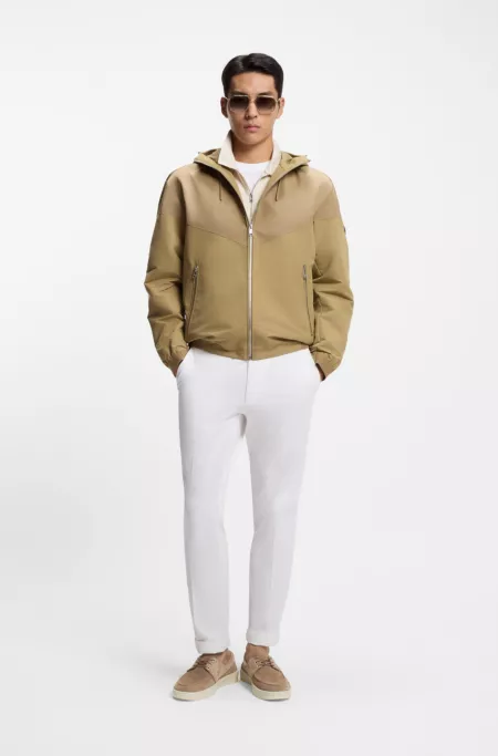 Suede loafers with slightly translucent sole