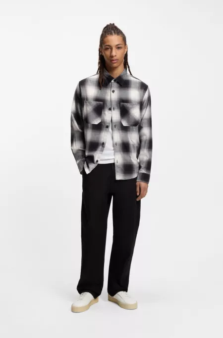 Leather Derby shoes with crepe rubber sole