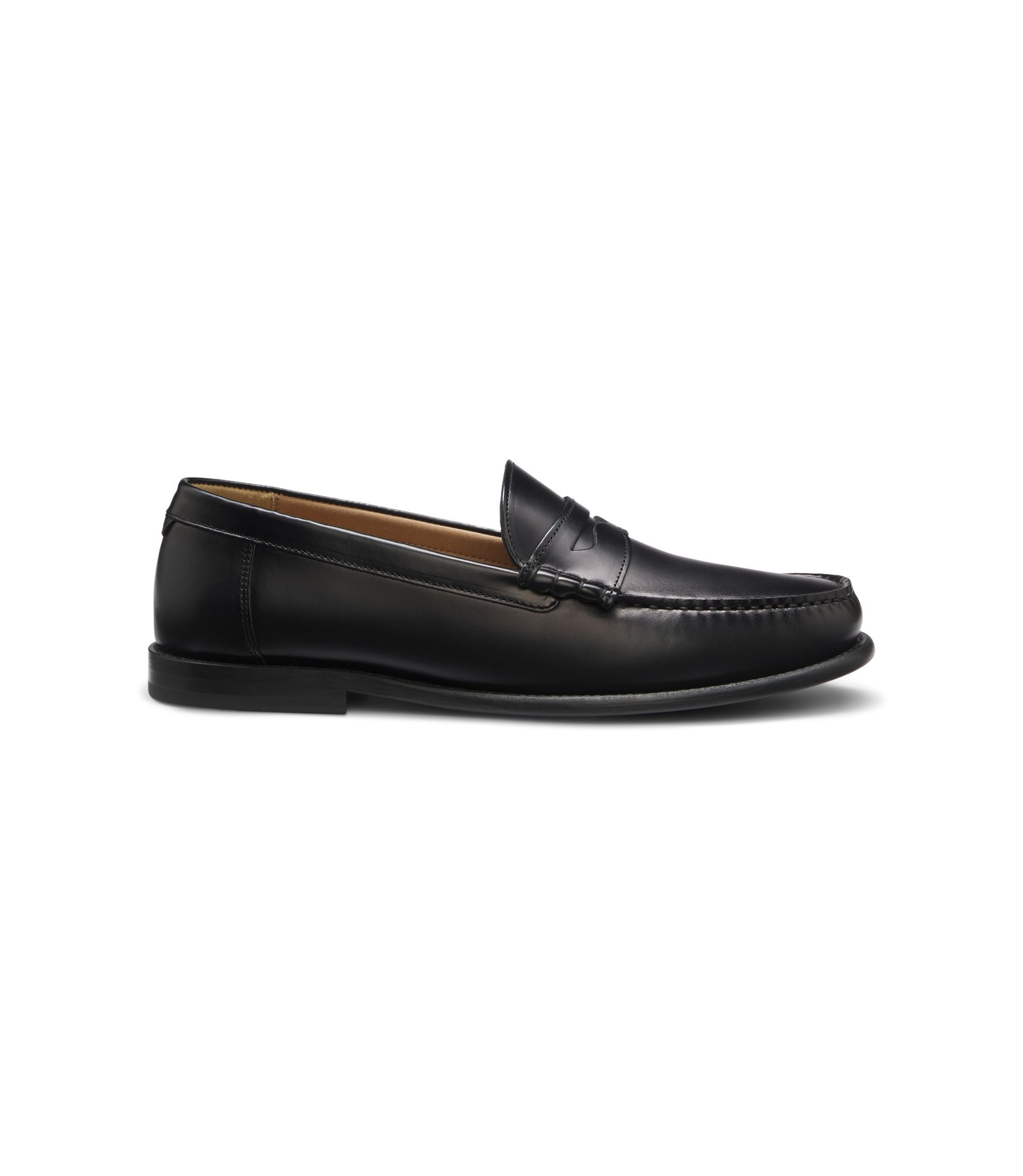 BOSS Black Leather Tassel Penny Loafers Boss Black Tassel Leather Loafers In 001-Black - 35% Off  main image 3