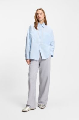 Baskets argent&eacute;es avec semelle int&eacute;rieure confortable, Argent