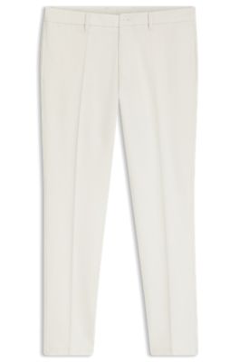 BOSS x ASTON MARTIN slim-fit trousers, White