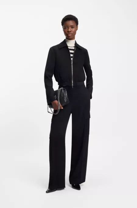 Quilted shoulder bag with Double B monogram