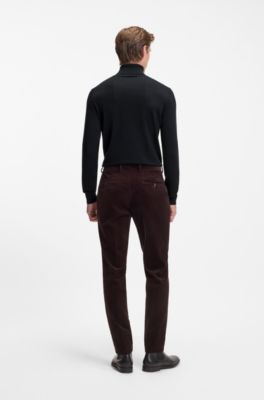 Jersey BECKHAM&nbsp;x&nbsp;BOSS de cuello vuelto de cashmere , Azul oscuro