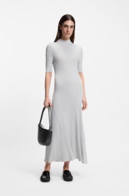 Bolso hobo con colgante de monograma Double&nbsp;B, Negro