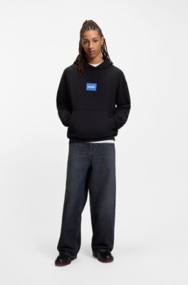 Deportivas de piel sint&eacute;tica y malla, Negro