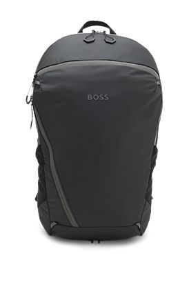 Sac à dos en similicuir avec détails réfléchissants