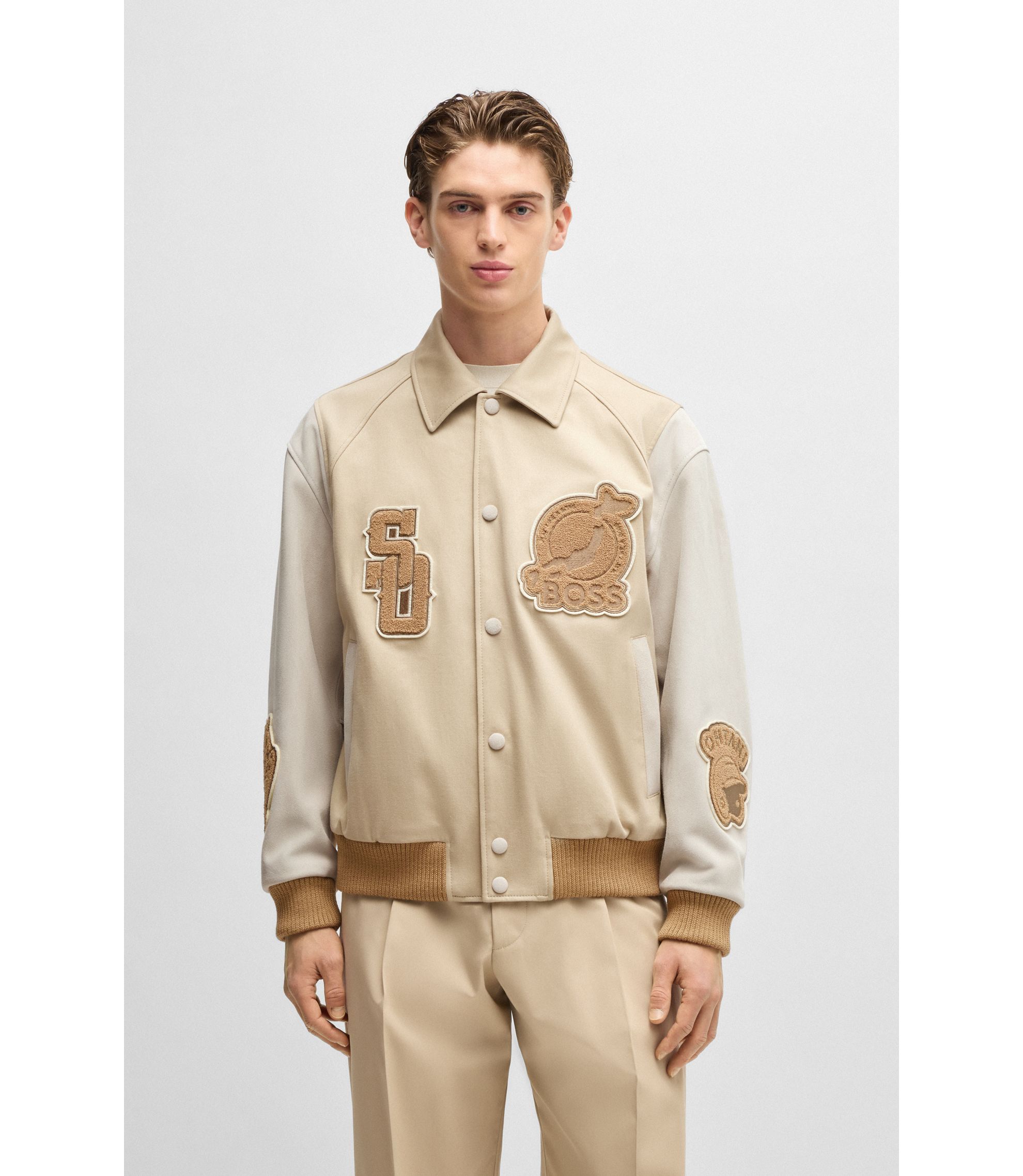 Mens Varsity Jacket Shohei Ohtani X BOSS Special Edition Baseball