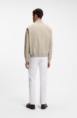 Chaqueta repelente al agua, Beige claro