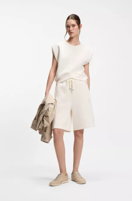 Stretch-jersey shorts in a relaxed fit