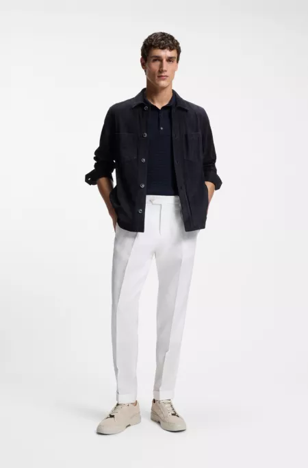 Metis suede shirt with nappalan inner