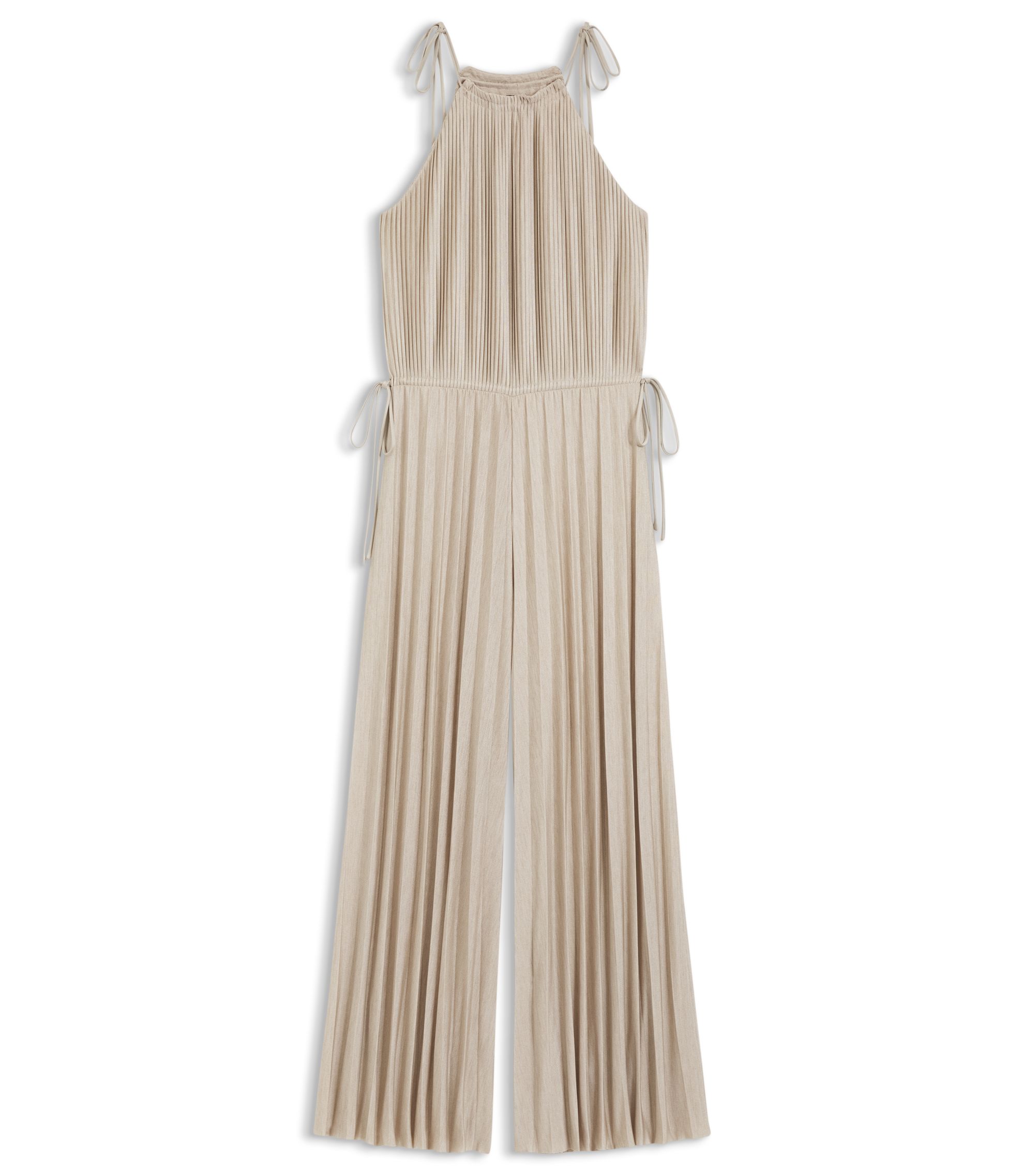 box pleat jumpsuit dress Box Pleat Jumpsuit Dress in Dusty Pink from Zara